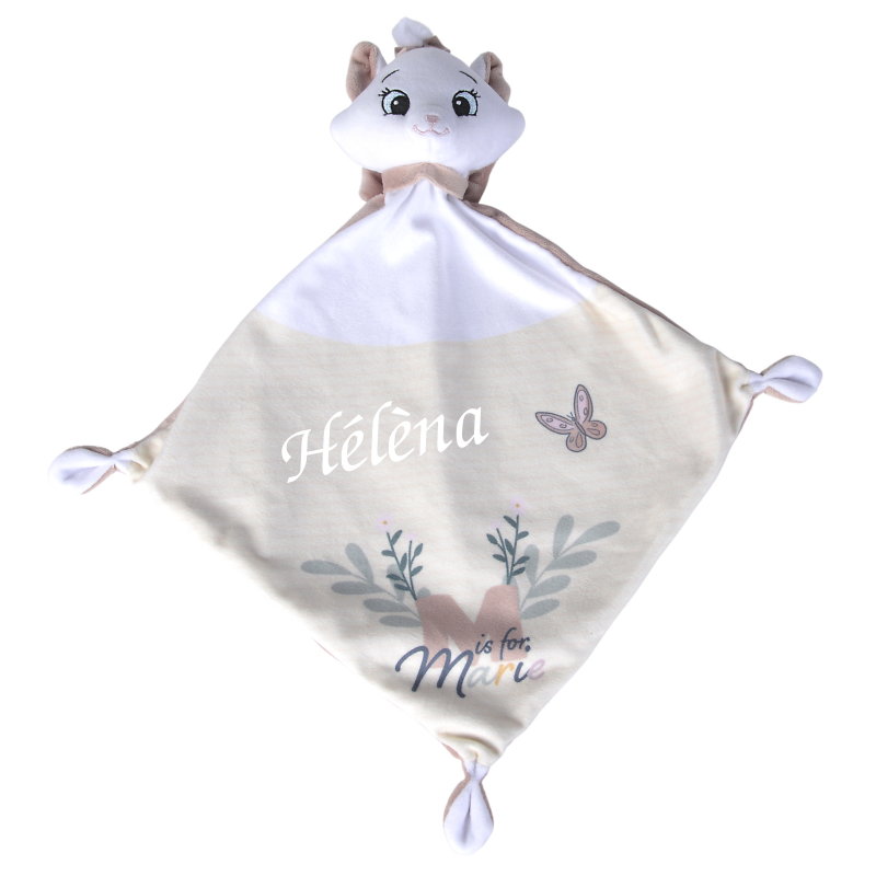  - marie the cat - comforter m is for marie white 25 cm 